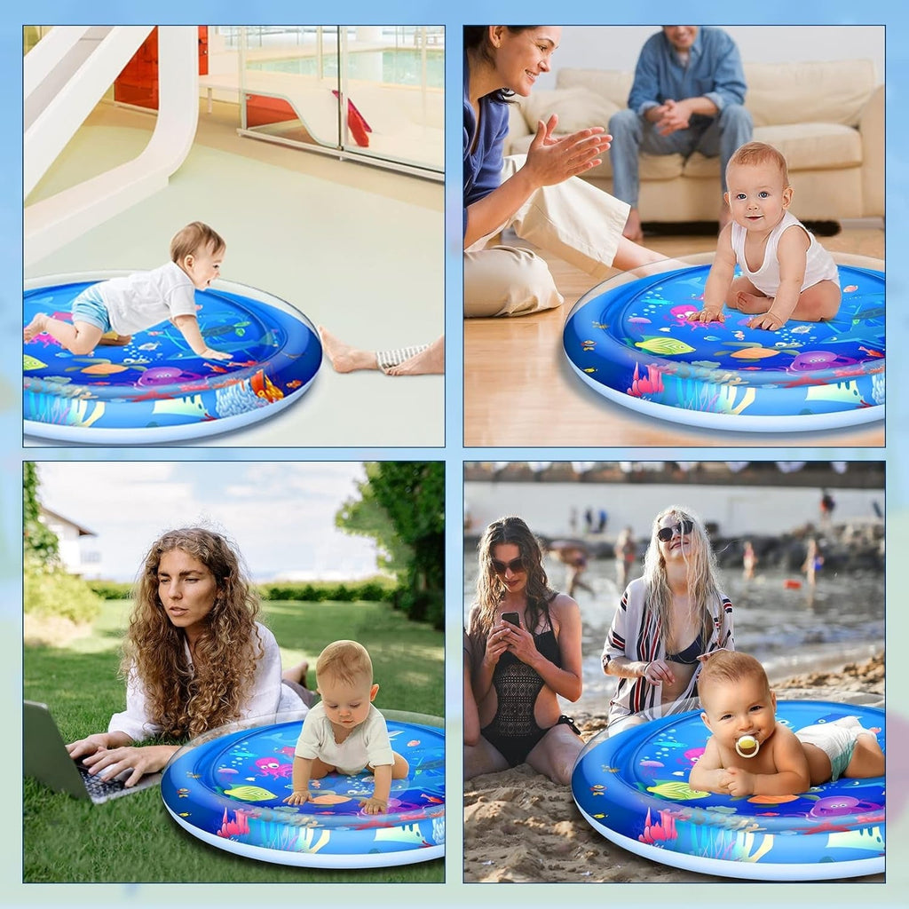 Water Play Mat For Infants and Toddlers Baby Toys Round shape