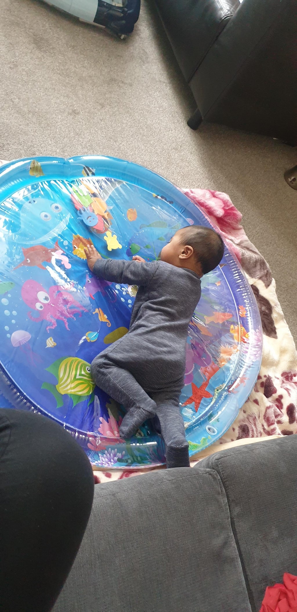 Water Play Mat For Infants and Toddlers Baby Toys Round shape