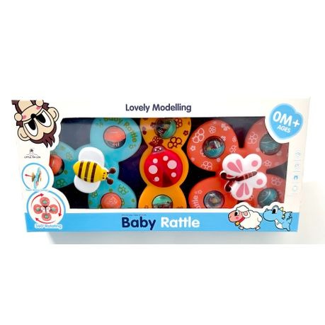 Baby Suction Cup Spinner Rattle Toy