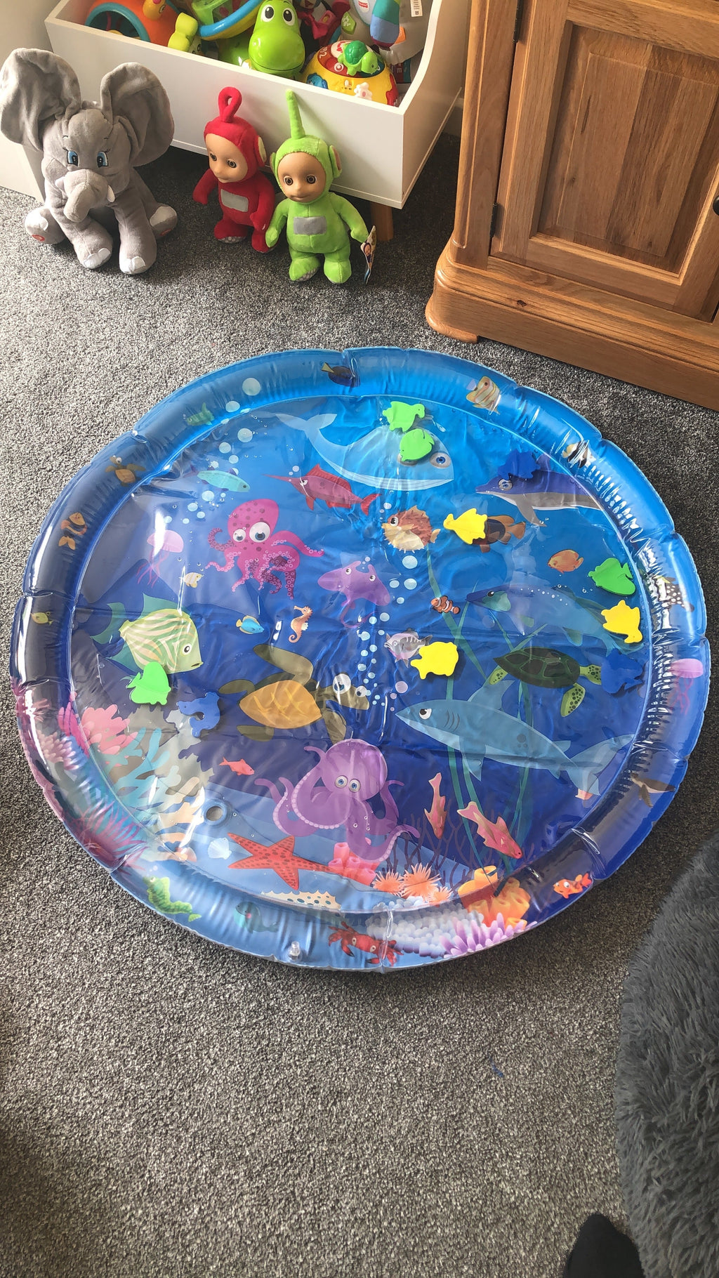 Water Play Mat For Infants and Toddlers Baby Toys Round shape