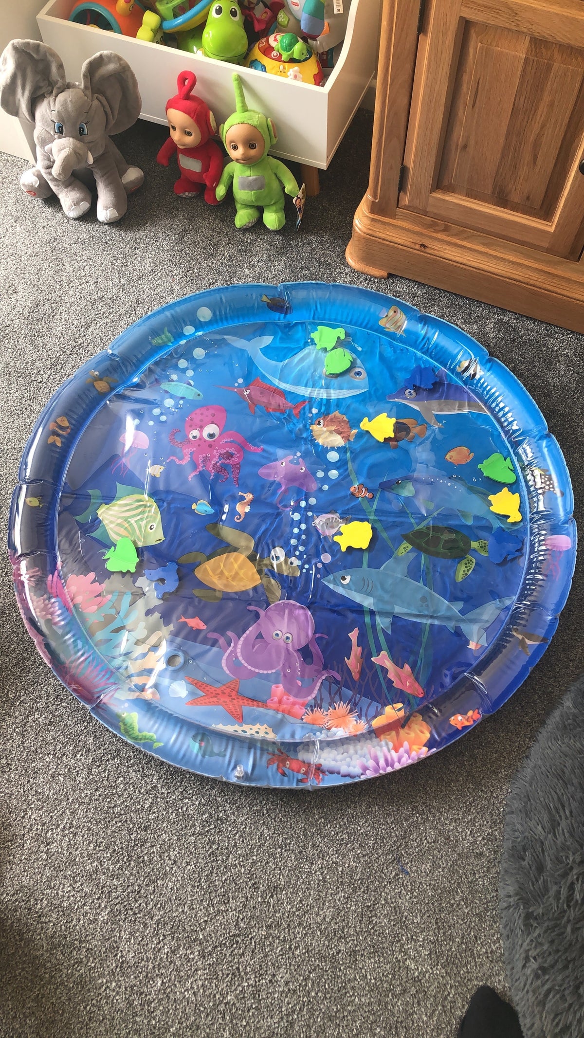 Water Play Mat For Infants and Toddlers Baby Toys Round shape