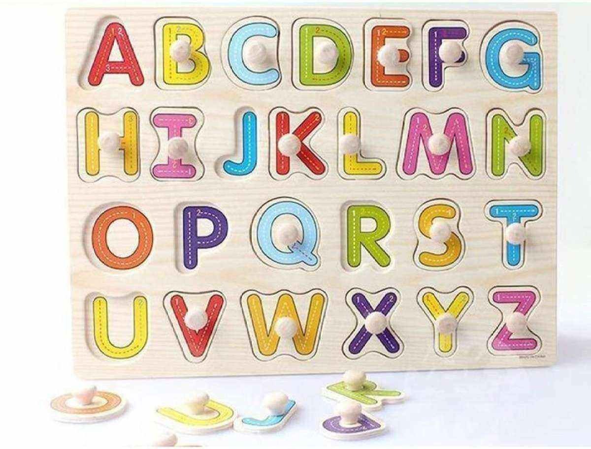 Pin Puzzle Alphabet
